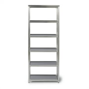Bold Stainless Steel 6 Tier Bath Shelf