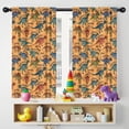 thumbnail image 5 of Blackout Kids Curtains,Colorful Dinosaurs Names Pattern Childrens Insulated Curtains Set Of 2,Bedroom Essentials,Toddler Room Decor 42"x54", 5 of 5