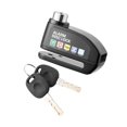 thumbnail image 4 of Alarma de bloqueo de disco para bicicleta con sonido de alerta de 130 dB, resistente al agua, accesorio para candado de motocicleta Negro, 4 of 9
