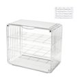 thumbnail image 2 of Vitrina de acrílico transparente CUTICAT 3 capas Blanco, 2 of 7
