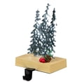 thumbnail image 4 of Northlight Galvanized Metal Deer with Trees Christmas Stocking Holder - 8.5" - Silver, 4 of 8