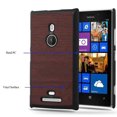 thumbnail image 3 of Cadorabo Coque pour Nokia Lumia 925 Protection d'Écran en Bois Antichoc Coque Rigide, 3 of 4