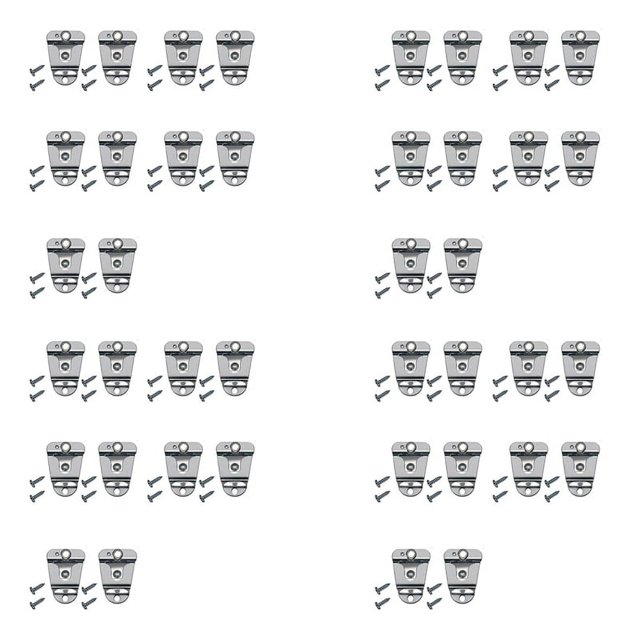 40 Piezas Soportes de MicróFono de Mano Altavoz Clip para Colgar para CB CM300 GTX800 HLN9073 GM360 Radio