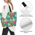 thumbnail image 3 of Disketp Pineapple Bolsa Tote Estampada para Mujer, Bolso de Hombro y de Mano para Compras y Viajes, 3 of 8