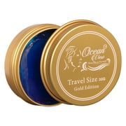 OCEAN VIEW DEEP WAVES POMADE, Gold Edition 360 Wave Grease for Men Moisturizes, Controls and Styles Black Hair(30 grams)