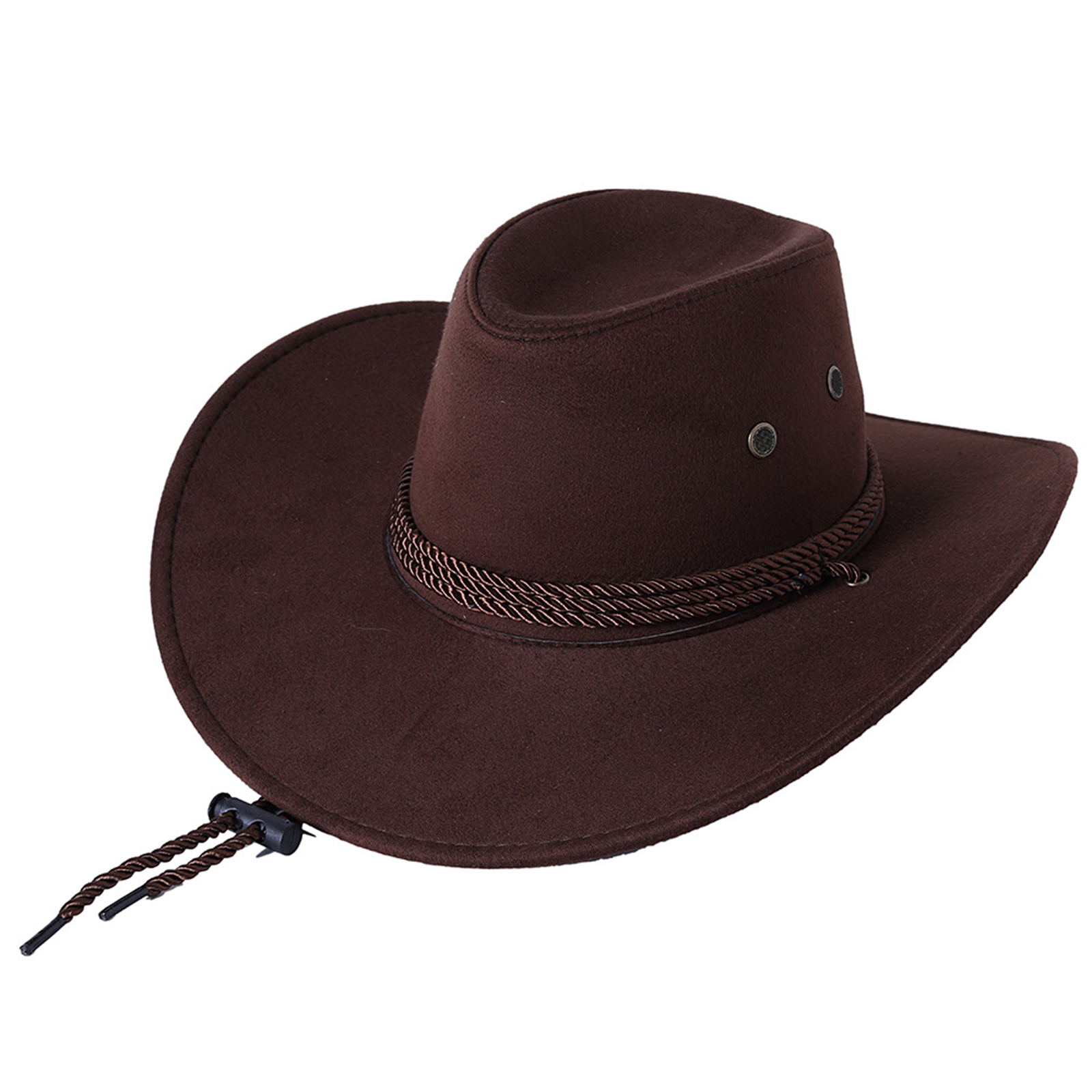 Mialoley Men Cowboy Hat with Adjustable 