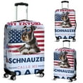 thumbnail image 2 of My Favorite Schnauzer Calls Me Dad. Happy Father's Day Travel Luggage Cover Miniature Schnauzer Dog Lover Suitcase Dust Protective Decor - 00005, 2 of 5