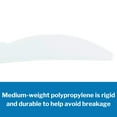 thumbnail image 4 of McKesson Plastic Knives - Medium Weight, Durable Polypropylene - Non-Sterile, Single-Use, Disposable - White, 6 1/2 in L, 1000 Ct, 4 of 4