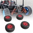 thumbnail image 4 of RC Short Course Truck Tires,  Road Grip Wear  1/10 Short Course Truck Tyres  for Repair Red, 4 of 8