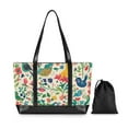 thumbnail image 7 of FORMRS Laptop Tote Bag for Women with 15.6" Computer Compartments Handbag, Cartoon Animals, 7 of 7