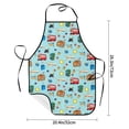 thumbnail image 2 of Easygdp Travel1 Apron Waterdrop Resistant with 2 Pockets,Oil Resistant Cooking Kitchen Chef Apron for Women Men, 2 of 7