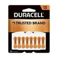 thumbnail image 2 of Duracell Hearing Aid Long Lasting Batteries Easy Tab Mercury, 8ct, 6-Pack, 2 of 2