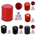 thumbnail image 5 of Twinkseal Standard Dice Cup Silent Dice Cup Set with Felt Lining Large Diameter for Noise-free Gaming Includes Dice for Enjoyable Family Game Night, 5 of 8