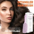 thumbnail image 6 of Hair Detangling Brush by Fiora Naturals - 100% Bio-Friendly Detangler Brush w/ Ultra-Soft Bristles, 6 of 7