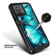 thumbnail image 6 of Nagebee Phone Case Compatible for Motorola Moto G Stylus 5G (2023) with [Built-in Screen Protector], Full-Body Protective Shockproof Rugged Bumper Cover, Impact Resist Durable Case (Butterfly), 6 of 6