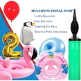 thumbnail image 4 of Bomba de globo manual bidireccional, paquete de 2 colores aleatorios - Bomba de aire de mano para accesorios de suministros de globos de fiesta para niños, inflador de globos con mano, 4 of 5