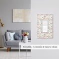 thumbnail image 5 of KLL Wildflower Watercolor 4 Pattern Electrical Outlet Covers, 3" x 5" 1 Pack Electric Receptacle Plug Covers for Decorator Receptacle Outlet & Switch-Style U, 5 of 6
