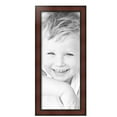 thumbnail image 2 of ArtToFrames 11" x 27" Honors Mahogany Picture Frame, 11x27 inch Brown Wood Poster Frame (WOM-5155), 3 Pack, 2 of 6