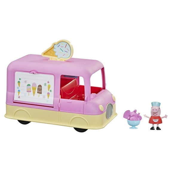 Peppa Pig Peppa’s Adventures Ice Cream Truck Kids Toy For Boys and Girls