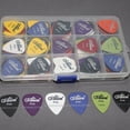 thumbnail image 1 of 30pcs Acoustic Electric 6 Thickness Pick Bag Assorted Guitar Picks Plectrums, 1 of 5