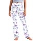 thumbnail image 1 of Odeerbi 2-13 Años Niñas Pantalones de Yoga de Pierna Ancha Entrenamiento Baile Deporte Atlético Pantalones Elasticidad Lindo Cintura Alta Pantalones de Pierna Recta, 1 of 9