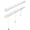 transparent, variant on Necklace Holder Pink, Acrylic Necklace Hanger Wall Mount, Hanging Necklace Organizer, Jewelry Hooks for Necklaces, Bracelets, Chains (2-pcs)