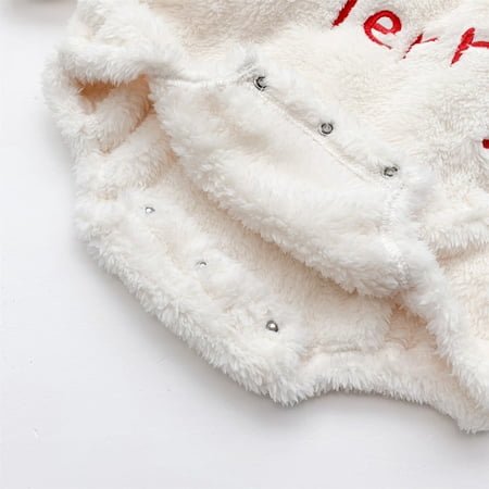 

TOWED22 Boy Outfits Baby Boy Girl Fall Winter Clothes Hoodie Pullover Sweatshirt Romper Color Block Long Sleeve Onesie Top Outfit White