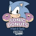 thumbnail image 2 of Men's Sonic the Hedgehog Donuts Fresh and Tasty  Graphic T-Shirt, 2 of 4