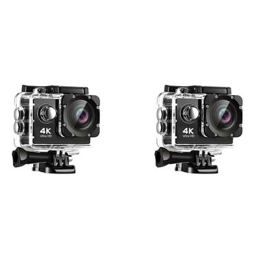 2X Motion Camera, 4K HD Camera Wifi Diving Sports Camera DV Waterproof Outdoor Underwater Camera