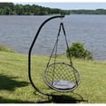 thumbnail image 2 of Lea Unlimited Grey Small Dreamcatcher Swing Cushion, 2 of 2