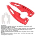 thumbnail image 4 of Extension de Volant pour Subaru Toyota 17-25 Aluminium Rouge, 4 of 13