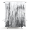 thumbnail image 6 of 3D Print Forest Shower Curtain 60x72 Inch Fabric Waterproof Home Shower Curtain Bathtubs Hotel Bathroom Decor, 6 of 10