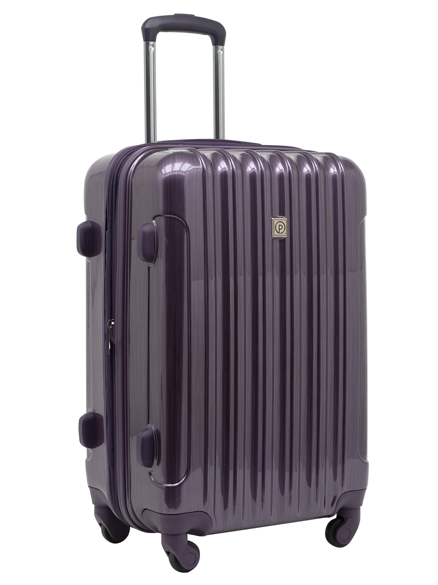 Protege Briarleigh Rolling Upright Carry On Luggage Purple Walmart Com