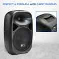 thumbnail image 5 of LyxPro 15" Inch PA Speaker Powered Active System with Equalizer, Bluetooth, Many Input Options - Black, 5 of 7