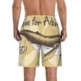 thumbnail image 3 of Naloa We Live for Adventure Men's Beach Shorts, Surfing shorts, Swim trunks, Quick Dry Swim Trunks for Surfing Beach Fun - Medium, 3 of 9