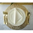 thumbnail image 6 of " OCCASIONS " 40 Plates Pack, Vintage Party, Disposable Wedding Party Plastic Plates (7.5'' Appetizer/Dessert Plate, Portofino in Ivory), 6 of 9