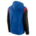 thumbnail image 3 of Men's Fanatics Royal Philadelphia 76ers Scorer Pullover Hoodie, 3 of 3