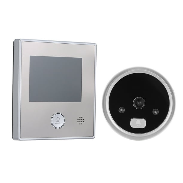 1.3MP judas porte caméra 2,8 pouces couleur écran LCD moniteur vidéo porte  judas porte oeil sonnette prise de photos/enregistrement vidéo pour la  maison 