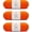 Orange, variant on BATELO Soft Orange Yarn 1008 Yards - 3 Pack Acrylic Yarn of 200g/7.5oz - 4 Medium (Worsted) - Crocheting, Knitting, Amigurumi, Craft