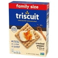 thumbnail image 4 of Triscuit Cracked Pepper & Olive Oil Whole Grain Wheat Crackers, Family Size, 12.5 oz (Pack of 6), 4 of 5