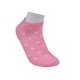 thumbnail image 3 of INSPIRE CHIC Calcetines deportivos de corte bajo con puño elástico para mujeres, talla de zapato 7-9 / Edad 14+ Corazón rosa, 3 of 6