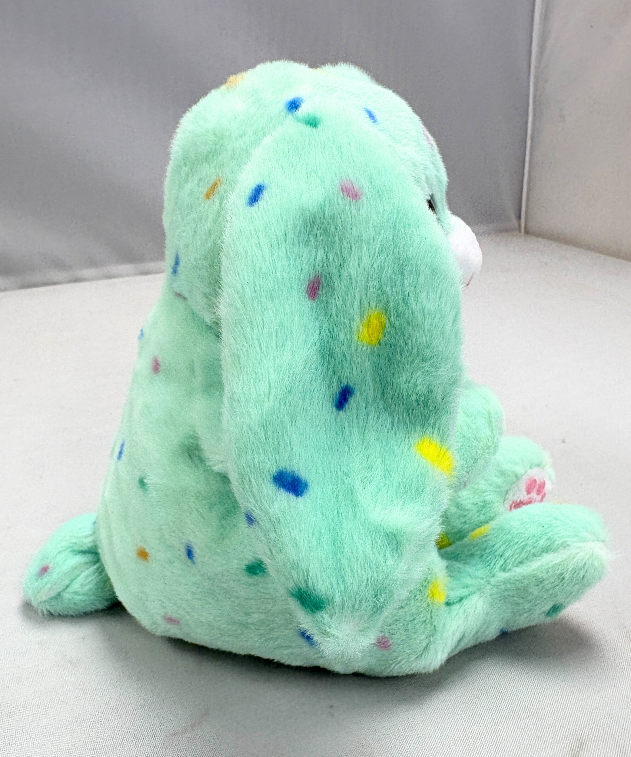 Ty Beanie Baby Boos April Mint Green Easter Bunny Rabbit Plush Polka Dots Floppy