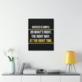 thumbnail image 3 of Inspirational Wall Art Success Is Simple Motivation Wall Decor for Home Office Gym Inspiring Success Quote Print Ready to Hang Unframed, 3 of 18