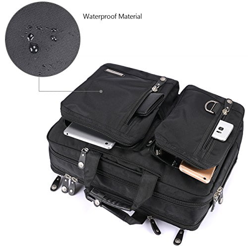 FreeBiz 15 Inches Laptop Bag Briefcase Backpack Carry 15.6 Inch Computer Notebook for Mens Womens 