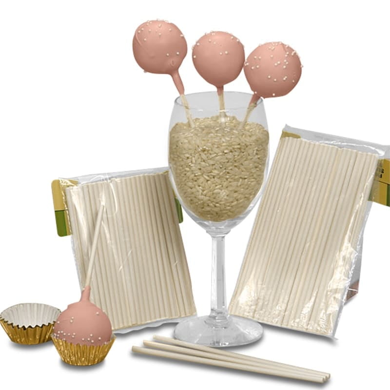 Cake Pop Sticks 6" X 5/32" Quantity 1000 by Paper Mart
