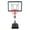 Black; White, variant on Ktaxon 45" - 53" Height Pool Basketball Hoop, Portable Poolside Swimming Basketball Goal for Indoor and Outdoor