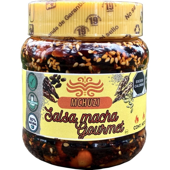 Mchuzi Salsa Macha Gourmet (Antes Machalia) de Chile Morita con Cacahuate y Pepitas 250g