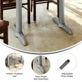 thumbnail image 4 of Flash Furniture 5'' x 22'' Restaurant Indoor/Outdoor Table T-Base with 3'' Dia. Table Height Column, Silver, 4 of 9