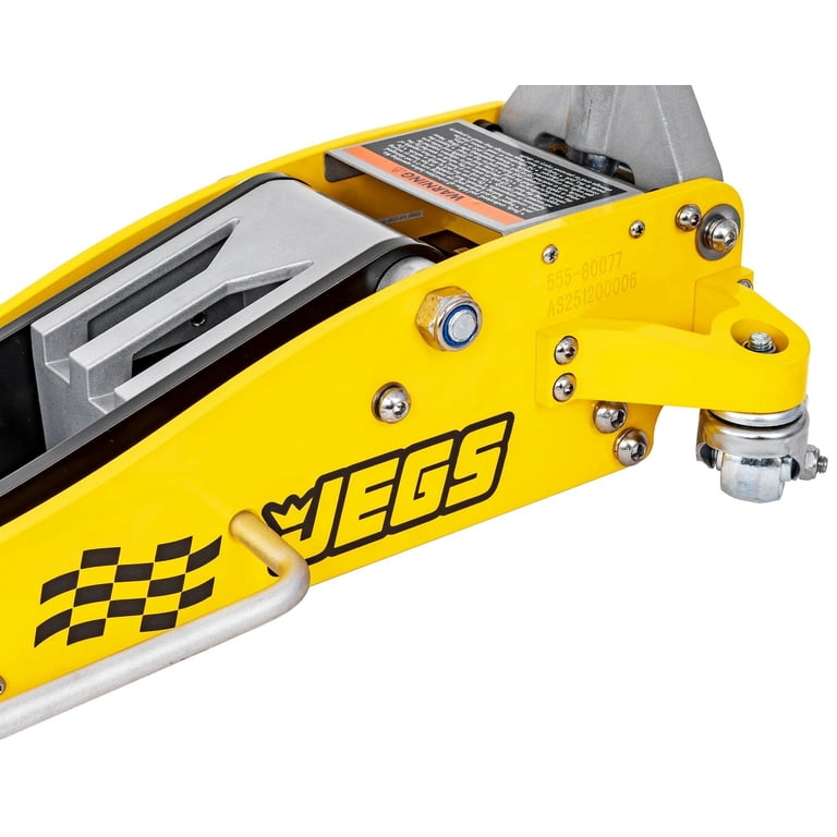 JEGS Professional 3-Ton Low-Profile Aluminum Floor Jack