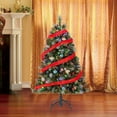 thumbnail image 6 of Home Heritage 5 Ft Prelit Artificial Christmas Tree w/ 300 LEDs & Pinecones, 6 of 11